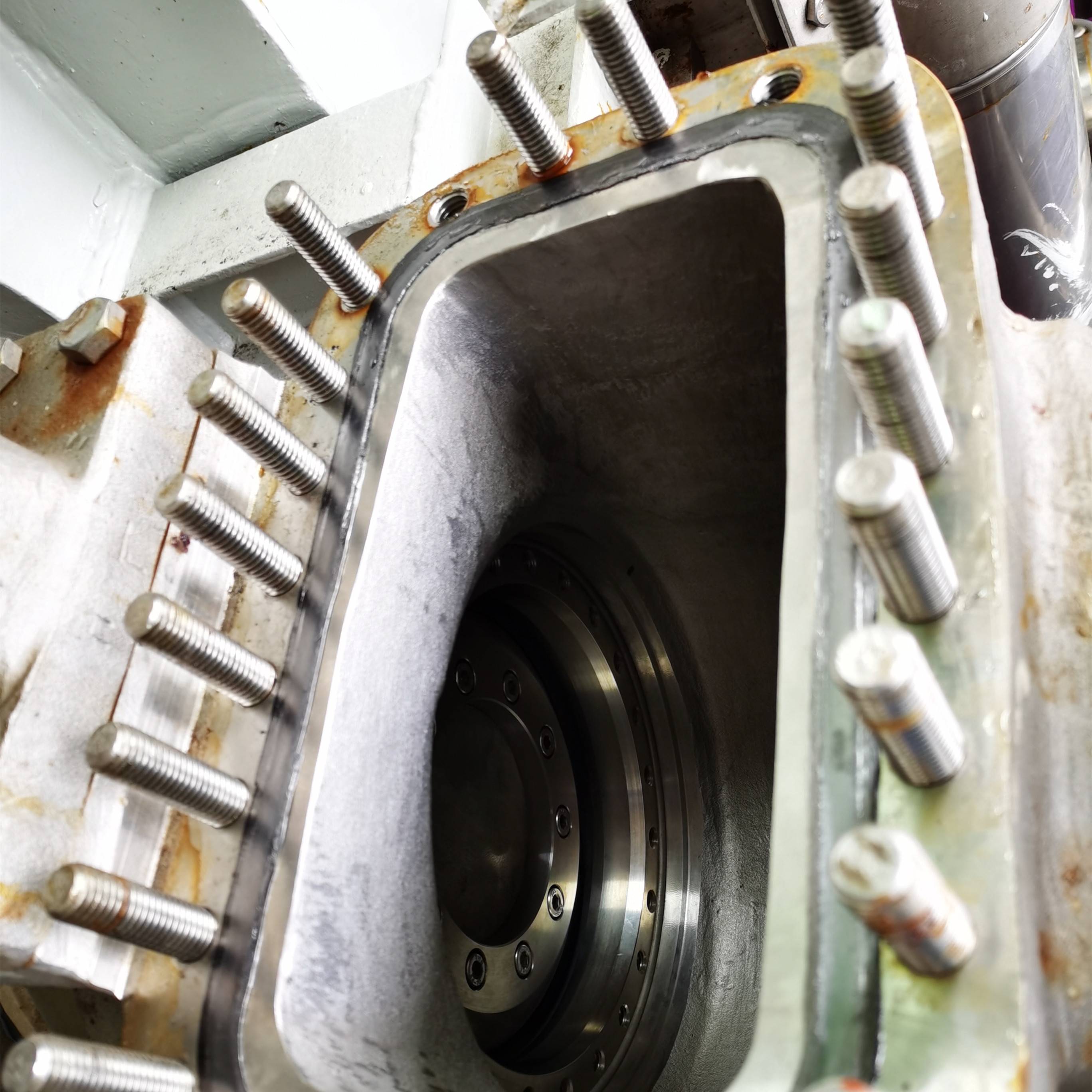 On line maintenance of ultra-low temperature butterfly valve